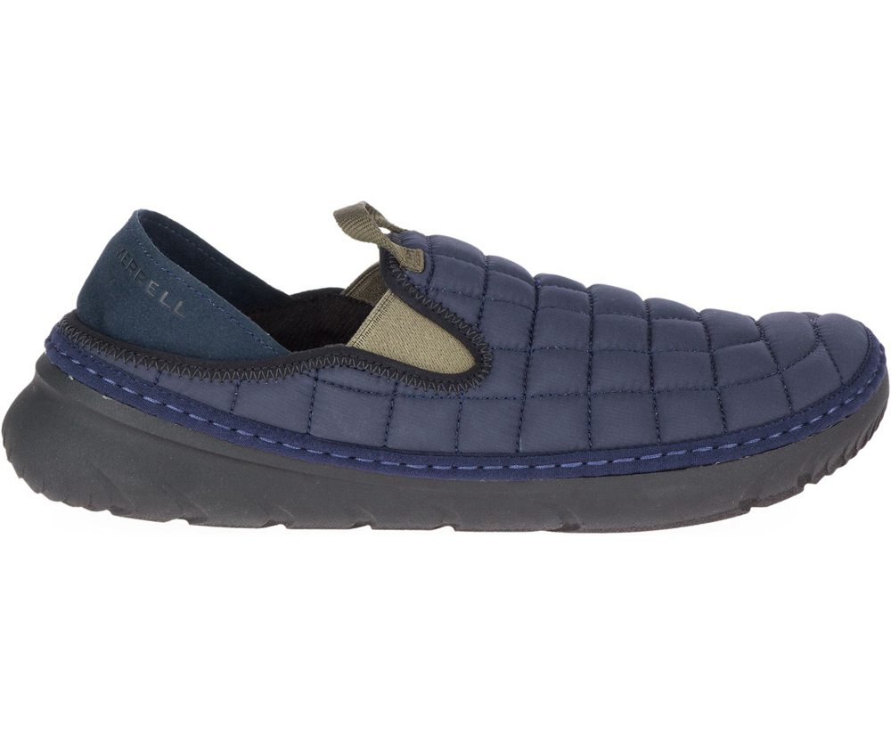 Slip On Homem - Merrell Hut Moc - Azul Marinho - PCE602317
